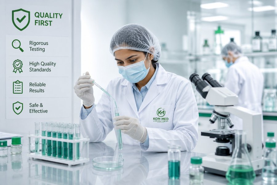 Quality focused pharmaceutical presentation